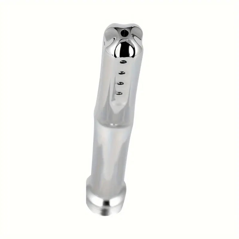Metal Handheld Showerhead Enema Douche 17-Hole Water Flow Floor Mount