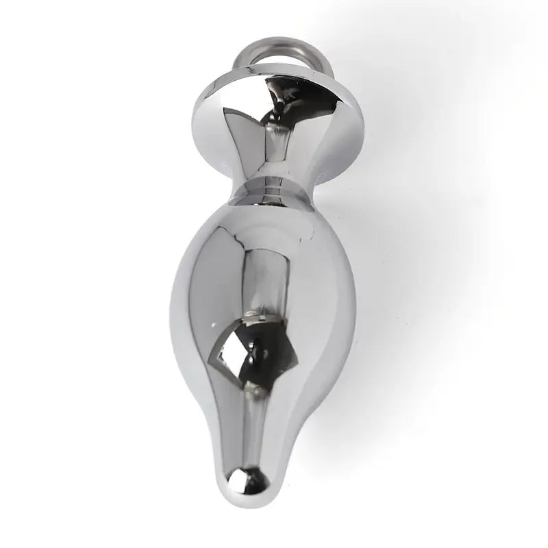 SM Alternative Traction Metal Anal Plug Dilator Ring For G-spot Stimulating