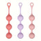 3-Piece Set Vibrating Spherical Toy For Anal Plug Stimulation Suitable Toy