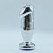 Realistic Golden-colored Metal Anal Plug Suitable For Both Men Women