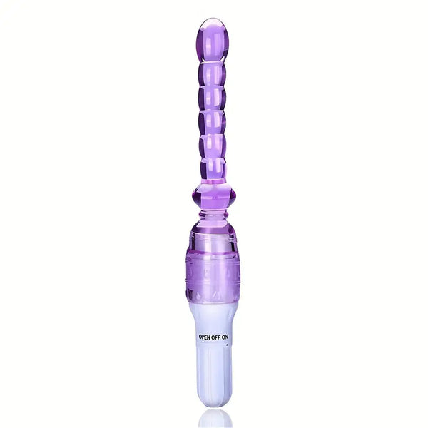 Vibrating G-spot Stimulator Male Prostate Massager Flexible Anal Dildo