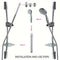 3-in-1 Shower Enema Nozzle Kit Douche Cleaner 3 Interchangeable Heads