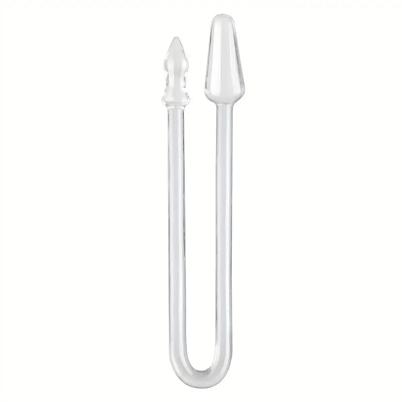 35.43inch Extra Long Transparent Dual-Ended Dragon Anal Plugs For Men