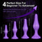 4pcs Anal Plug Training Anal Dildos Anal Prostate Vaginal G-Spot Sex Toy