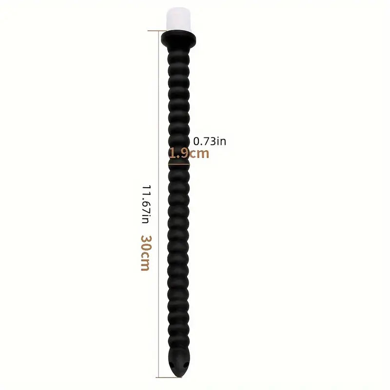 Silicone Pull Beads Gut Wash Hose Anal Dual-use SM Anal Irrigator