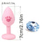 New Cute Cat Paw Texture Anal Plug Sex With Masonry Adult Sex Toy
