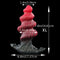 Liquid Silicone Anal Plug Wearable Thread Melange Spin Prostate Massager