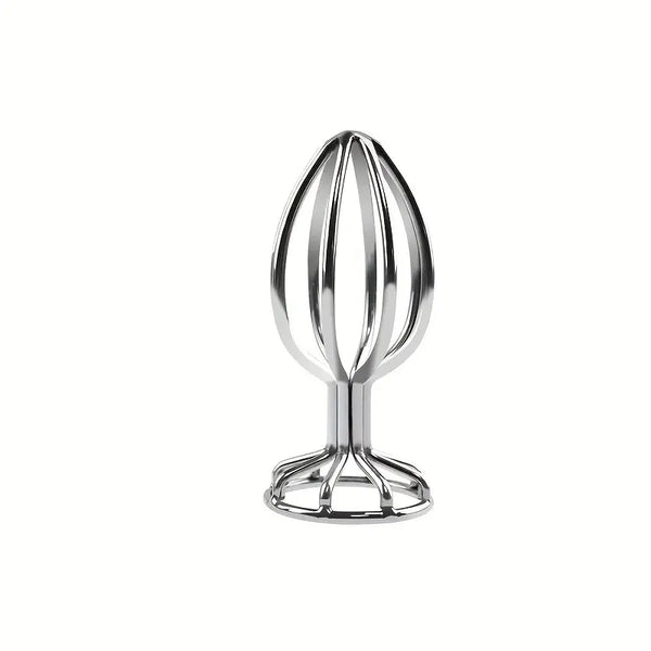 Pleasure Anal Plug Metal Expanding Prostate Massager Butt Plug For Men