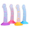 Luminous Liquid Silicone Anal Plug Tentacle Design Prostate Massager
