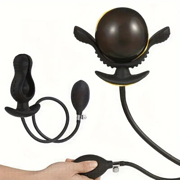 Inflatable Anal Plug Sexy Erogenous Safe Stimulation Expander For Men Pleasure