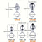 Premium Metal Anal Plug G-Spot Massager Dilator With Textured Pull Ring