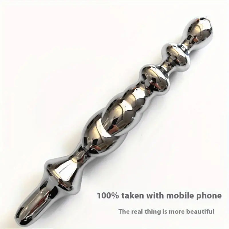 Rear Pleasure SM Massager Anal Stimulation Metal G-Spot Massage Wand