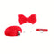 Cute Fox Tail Plug Tail With Small Butt Plug Cat Ears Collar Metal Anal Toy