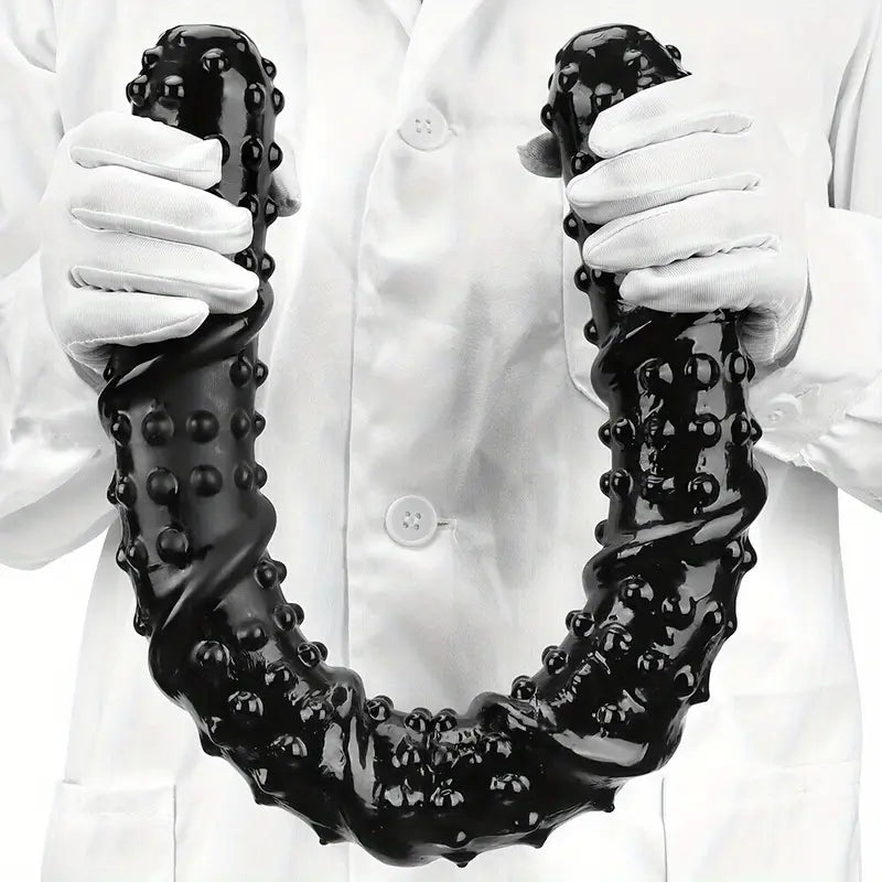 Adult Soft Silicone Wolf Fangs Dildo Butt Plug For Male/Female BDSM Toy