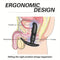 Prostate Massager Vibrating Thrusting Telescopic Dildo G-spot Anal Butt Plug