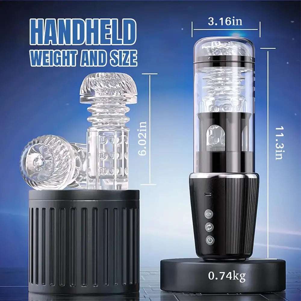 Multiple 5 Twisting 7 Sucking 7 Vibration Automatic Male Masturbator Multiple 5 Twisting 7 Sucking 7 Vibration Automatic Male Masturbator