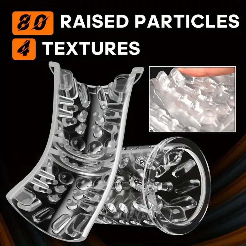 Oil Tank Shape Automatic Rotation Masturbator Cup With 7 Modes