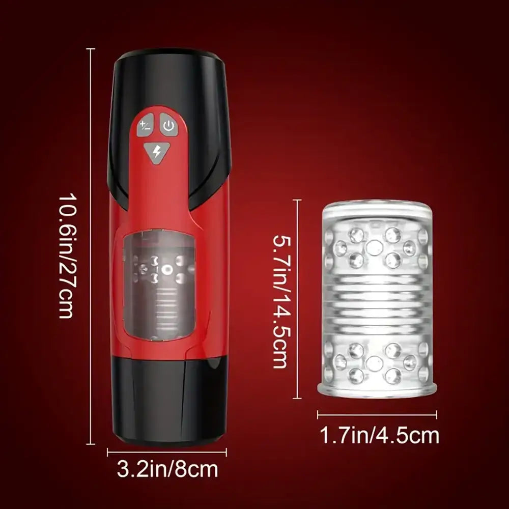 3 Thrust 7 Rotation Modes Sucking USB Rechargeable Auto Masturbator 3 Thrust 7 Rotation Modes Sucking USB Rechargeable Auto Masturbator