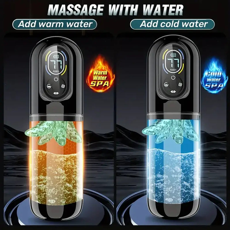 7 Sucking Vibrating Thrusting Rotating Licking Automatic Masturbator