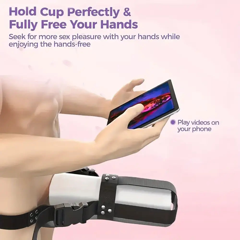 4 Pump 7 Sucking 7 Rotating 7 Licking LCD Automatic Masturbator