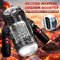 9 Telescopic Vibration LED Display Intelligent Heating Voice Masturbator