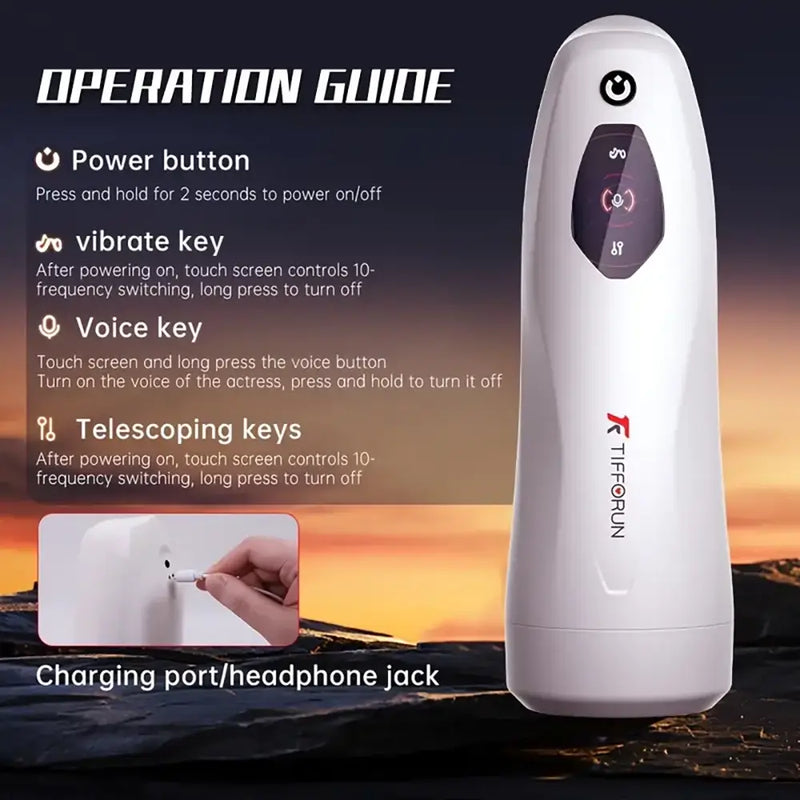 Forward Reverse Rotation Glans Blame Vacuum Suction Auto Masturbator