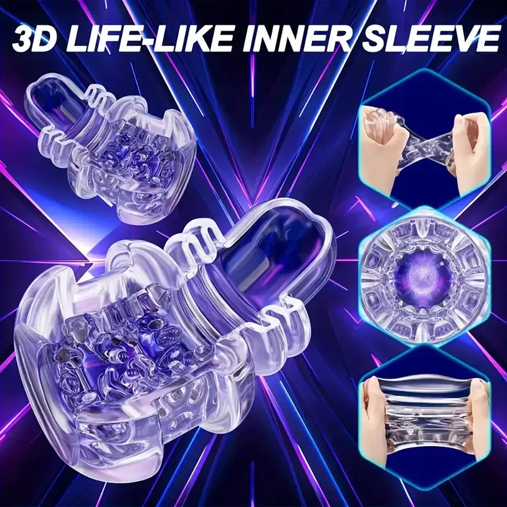 XG18 Plus Glans Trainer 10 Licking Thrusting Electric Masturbator
