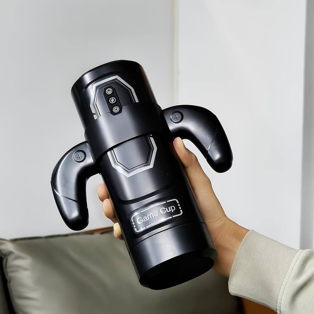 3 Sucking 6 Thrusting 9 Vibrating Retractable Rotatable Masturbator Weadultshop