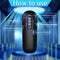Hand Control Sucking Vibrating Indication Male Automatic Masturbator