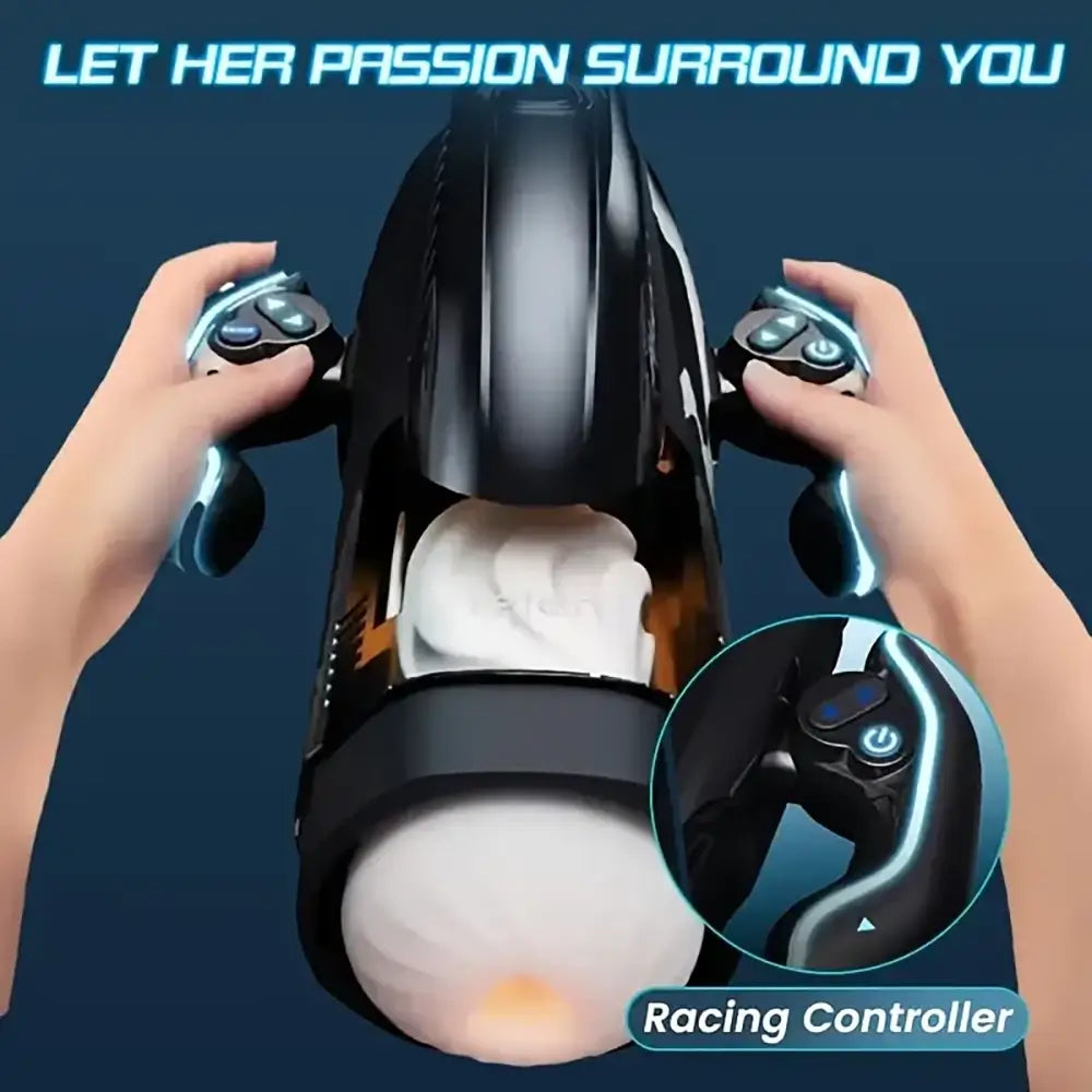 Leten Bermuda Telescopic Sucking Heating Voice Auto Masturbator