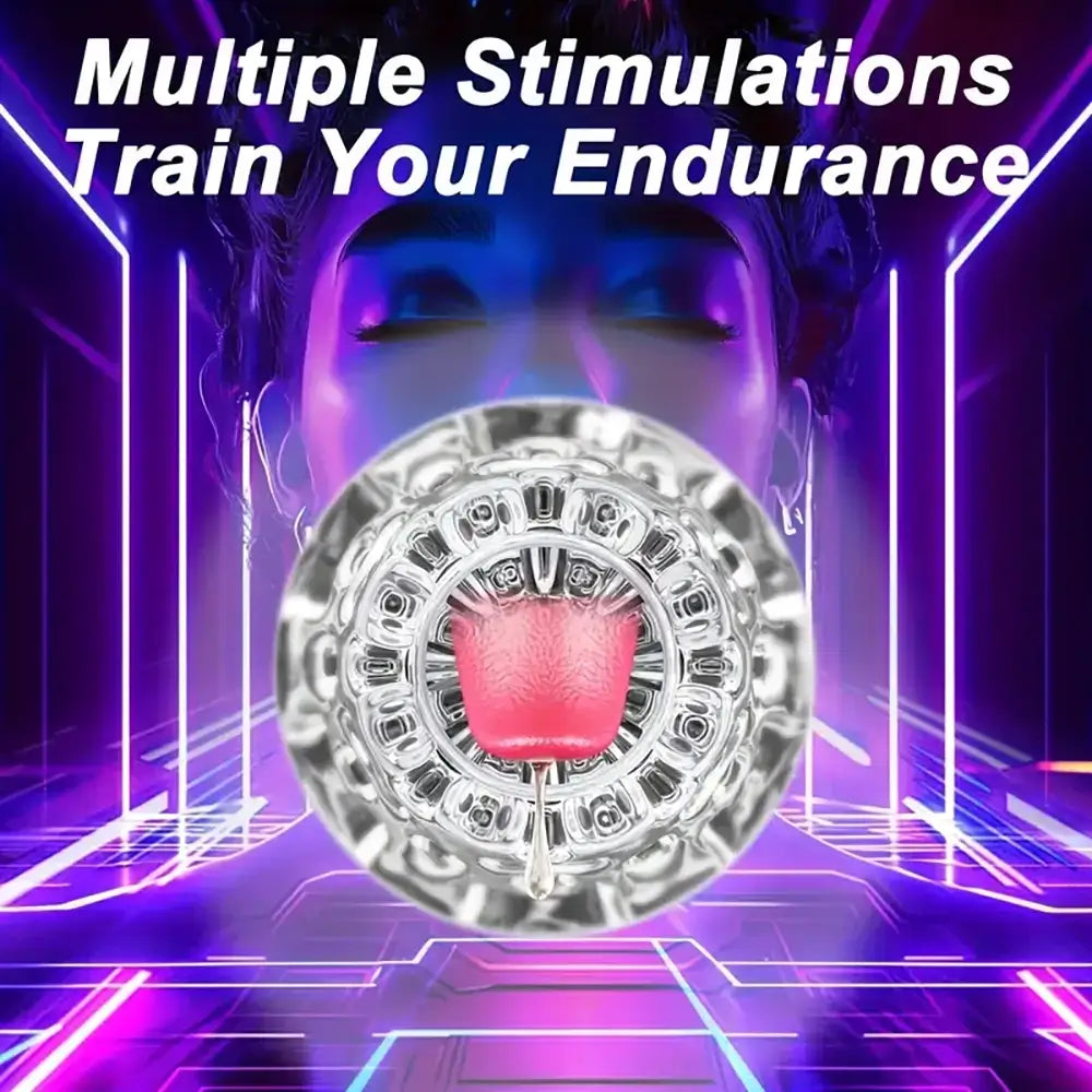 XG18 Plus Glans Trainer 10 Licking Thrusting Electric Masturbator