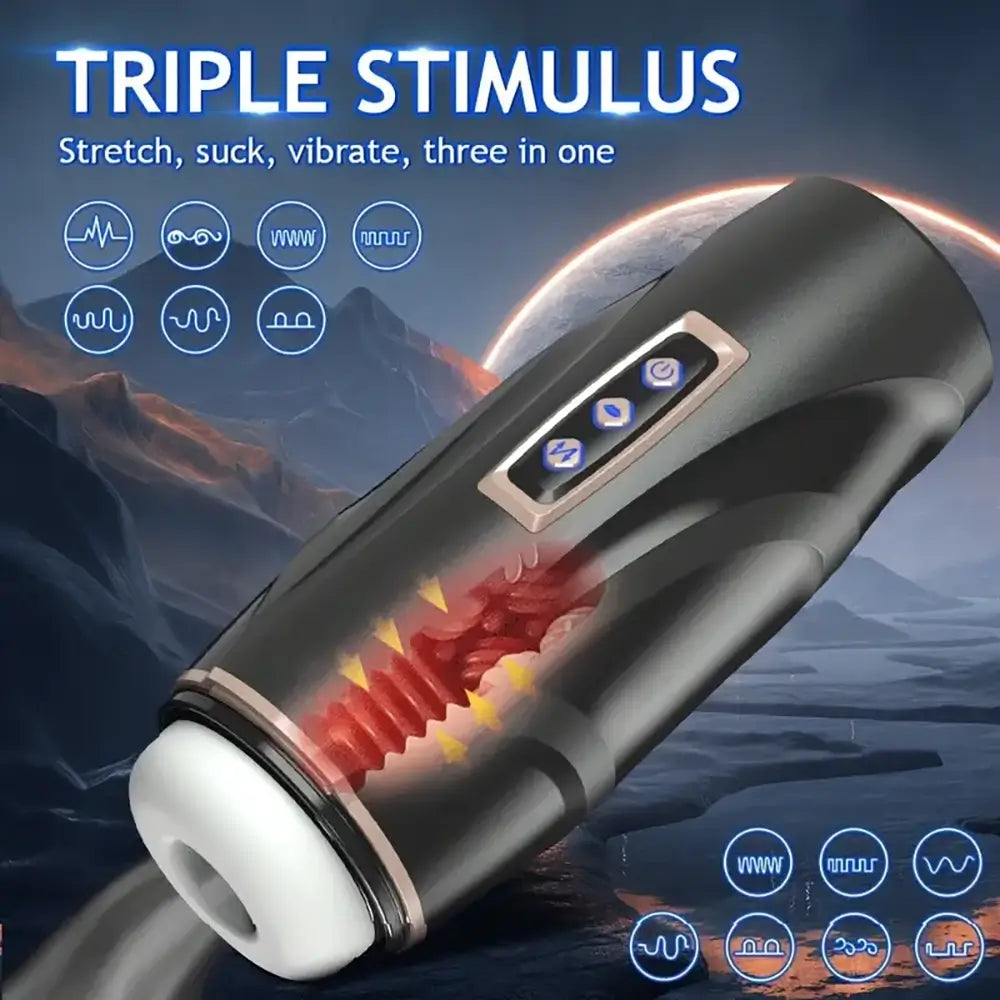 Upgraded Automatic Thrusting Blowjob Sucking Male Masturbator Upgraded Automatic Thrusting Blowjob Sucking Male Masturbator