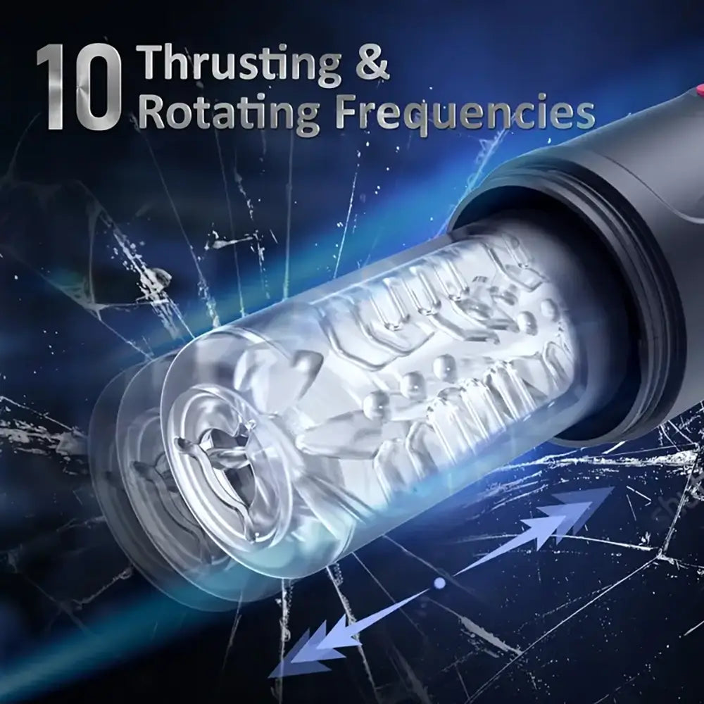 Elasticity Rotation Sucking Feel Wart Protrusion Auto Masturbator