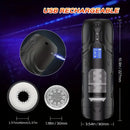 Vibrating Thrusting Rotating Auto Stroker Electric Male Masturbator