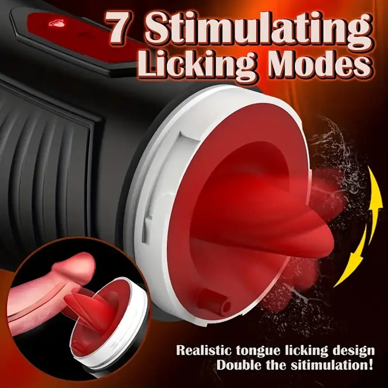 42° Constant Temperature Moaning Voice Stimulated Auto Masturbator