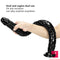 24.4in Fantasy Super Long Slim Snake Animal Big Black Dildo