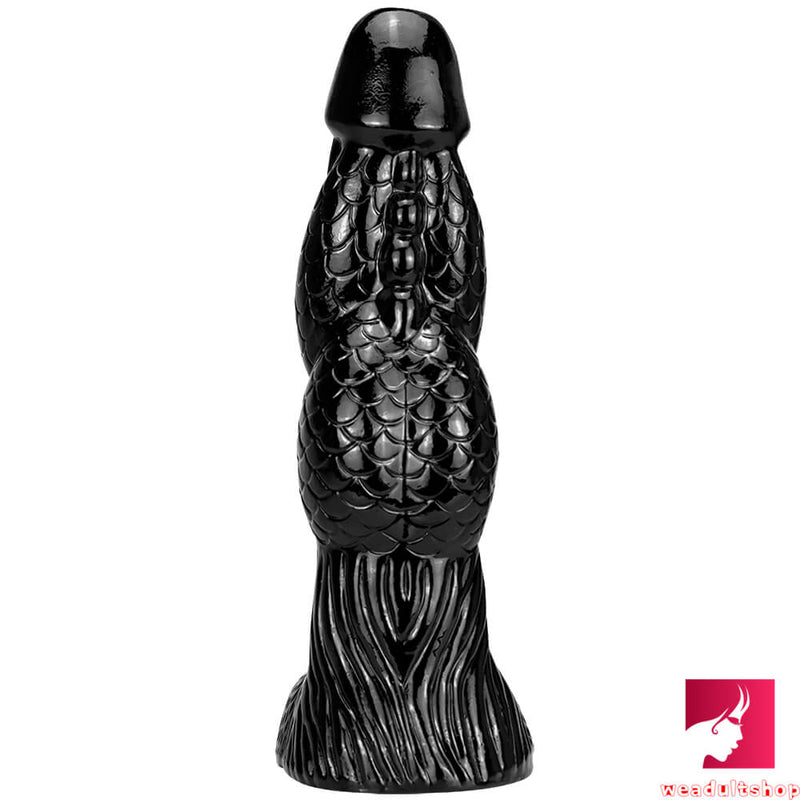 14.56in Super Long Animal Big Black Dragon Dildo For Adults