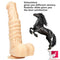 9.84in Realistic Big Thick Animal Horse Dildo With Suction Cup