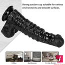 9.84in Realistic Big Thick Animal Horse Dildo With Suction Cup