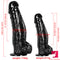 10.63in 14in Realistic Huge Thick Black Cock Dildo For Women Sex