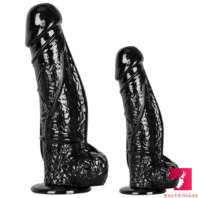 10.63in 14in Realistic Huge Thick Black Cock Dildo For Women Sex