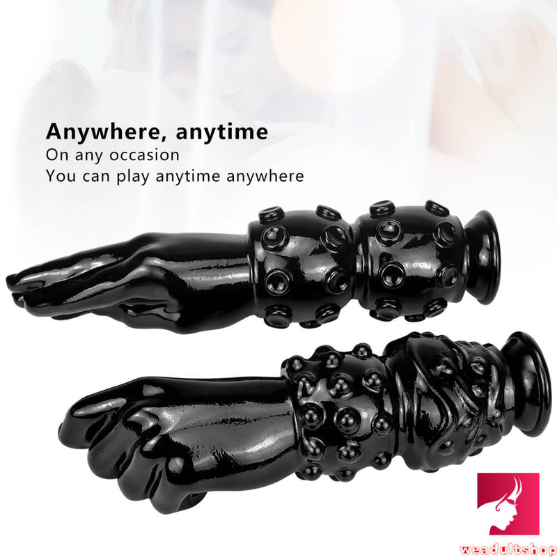 10.43in 12in Big Black Fist Hands Dildo Thick BDSM Adult Toy