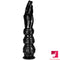 14.17in Fantasy Big Thick Black Fist Dildo With Beads Hands