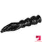 14.17in Fantasy Big Thick Black Fist Dildo With Beads Hands