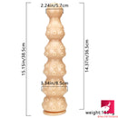 15.15in Realistic Big Thick Butt Plug Dildo For Anal Exploration