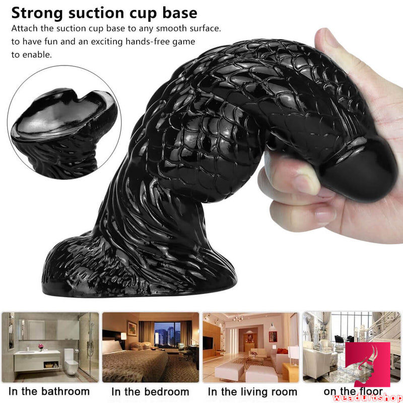 8.66in Fantasy Big Thick Snake Dildo For G Spot Massage