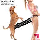 14.76in Real Feeling Big Thick Long Animal Dog Riding Dildo