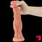 11in Realistic Big Soft Silicone Dual Layer Suction Cup Sex Dildo