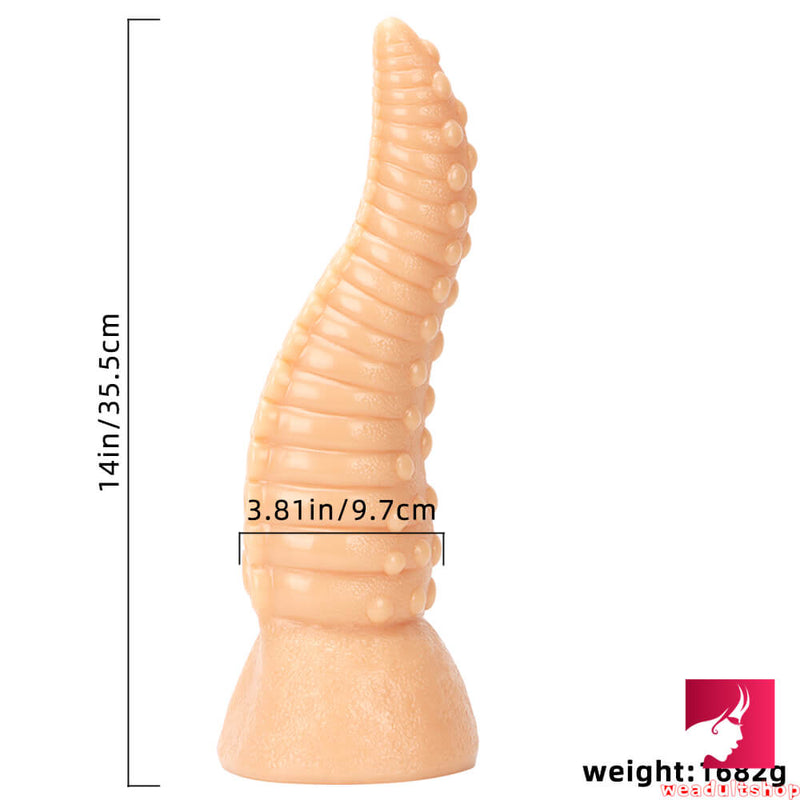 14in Thick Big Long Octopus Tentacle Dildo For Vaginal Anal Sex