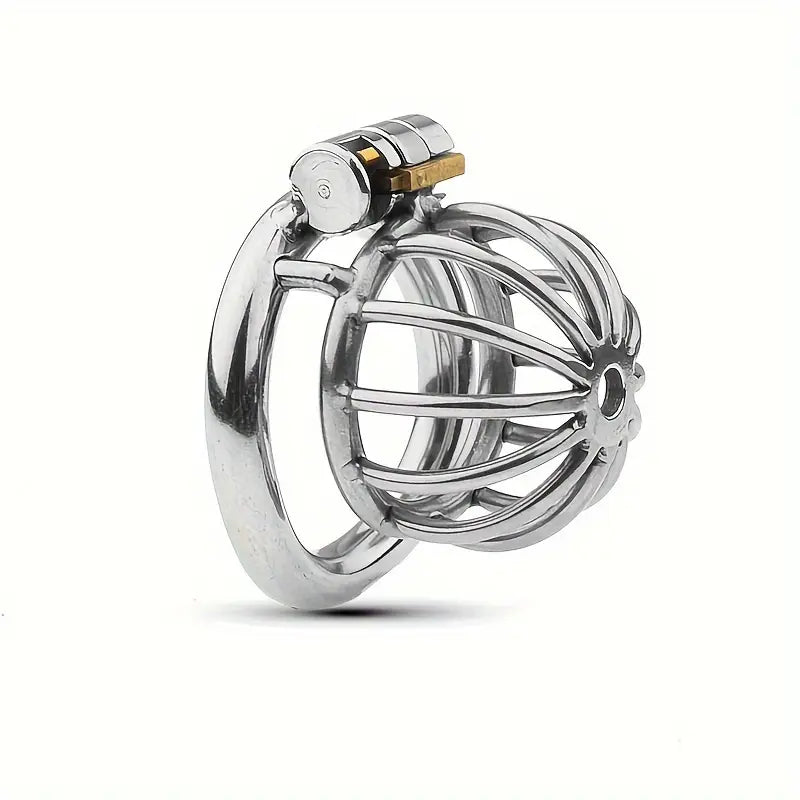Male Chastity Hot Cold Stimulation Wild Scream Adult BDSM Metal Cock Cage